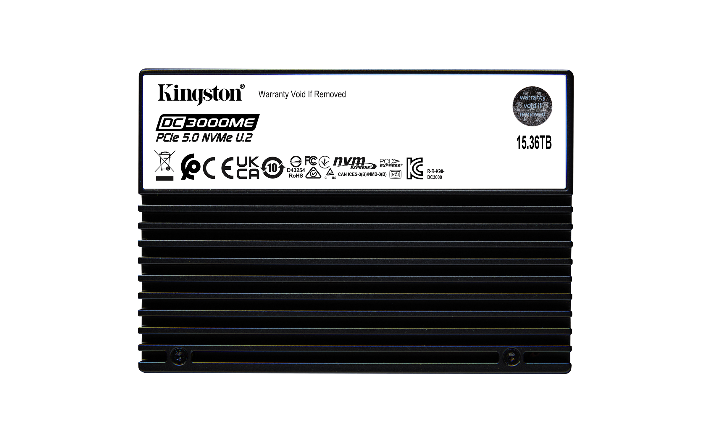 Kingston DC3000ME 15.36 TB NVMe Gen5 U.2