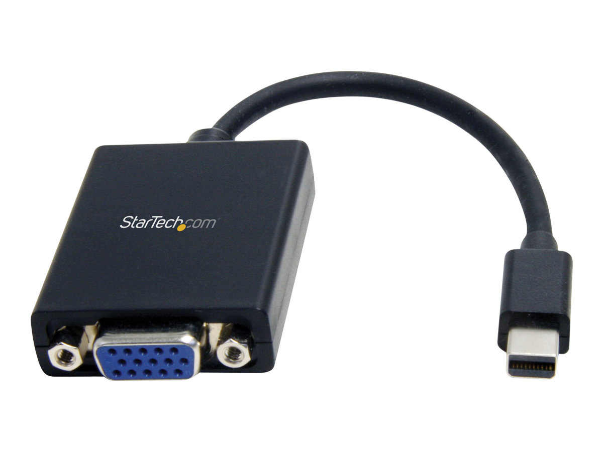 StarTech.com Mini DisplayPort auf VGA Adapter - mDP zu VGA (St/Bu) Konverter - 1920x1200 - Videoadapter - Mini DisplayPort bis HD-15 (VGA) - 13 cm