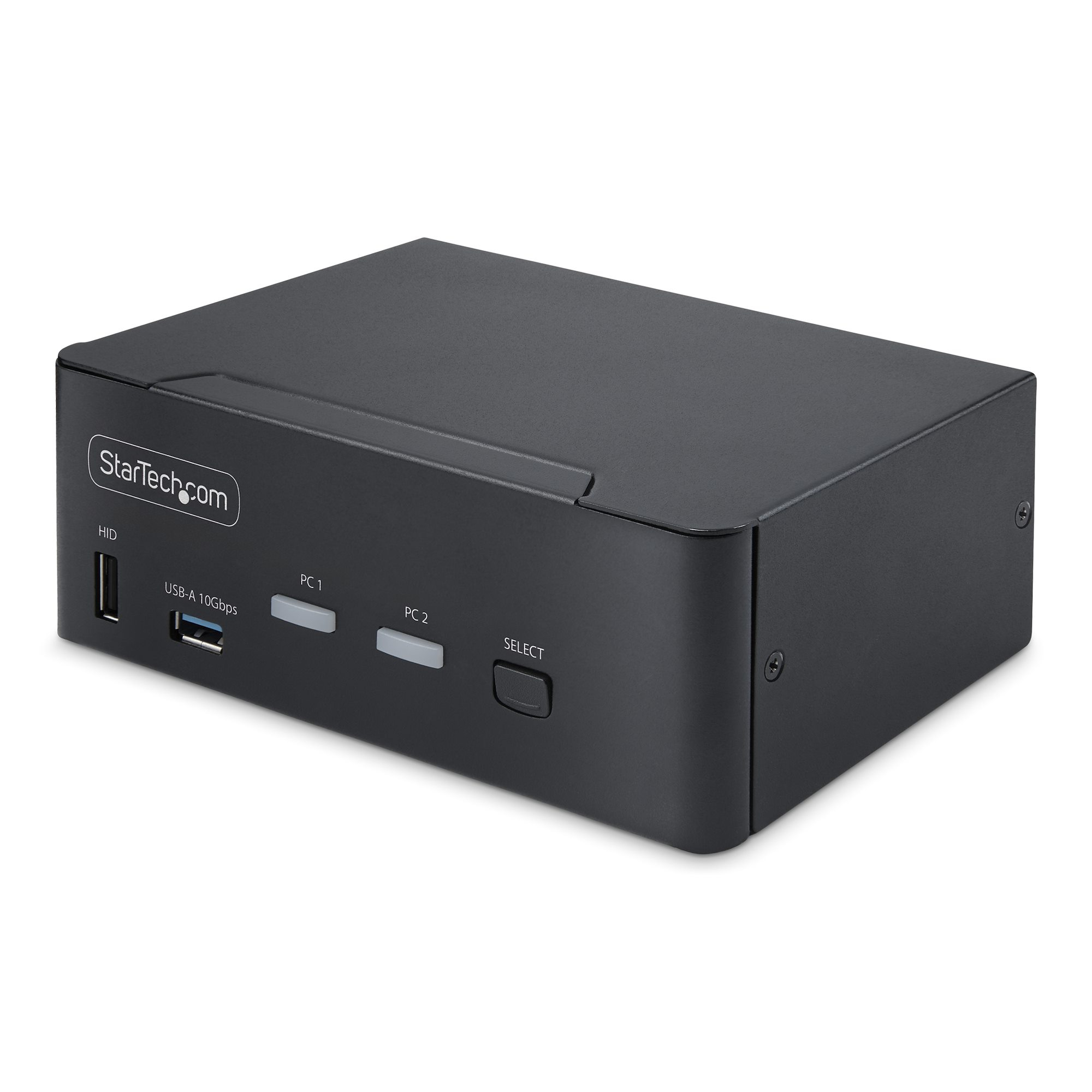 STARTECHCOM 2Port DualMonitor DisplayPort KVM Switch DP 14 8K 60Hz 4K 144Hz 2x USB 32 10Gbps Ports KVM Umschalter