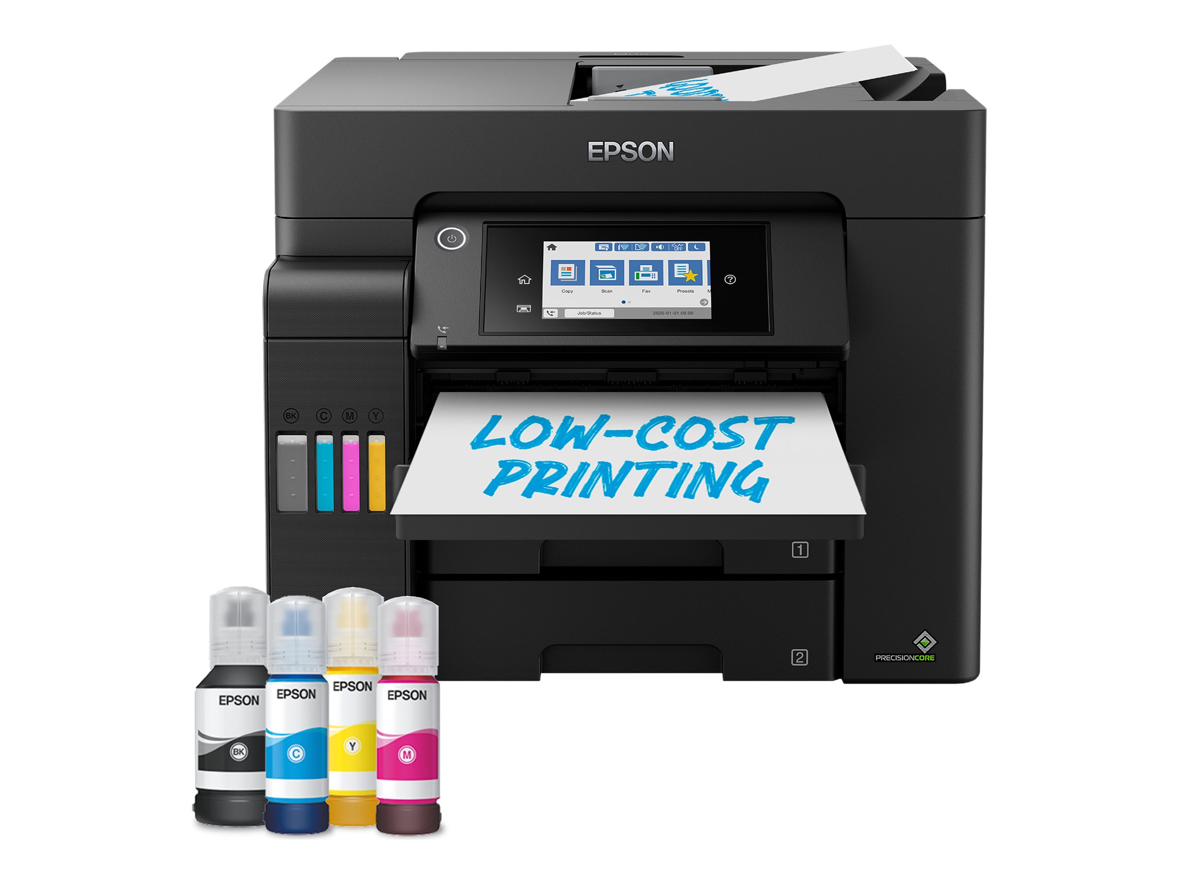 EPSON EcoTank ET-5805 4 in 1 Tintenstrahl-Multifunktionsdrucker schwarz EPSON EcoTank ET-5805 4 in 1 Tintenstrahl-Multifunktionsdrucker schwarz