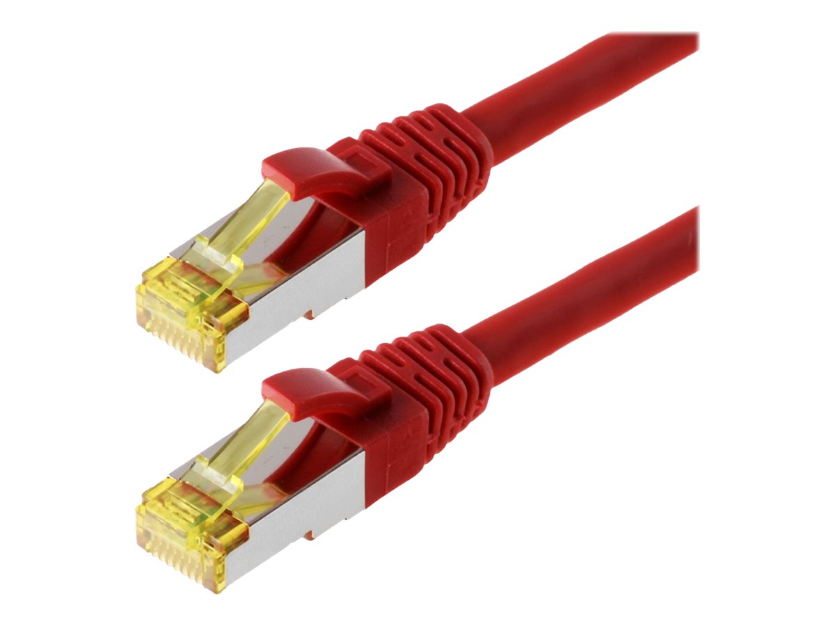 helos Patchkabel S/FTP Cat 6a rot 15,0m