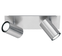 Trio Leuchten Deckenleuchte LB24 2er Nickel-matt excl.2xGU10 max.35W Trio Leuchten Deckenleuchte LB24 2er Nickel-matt excl.2xGU10 max.35W