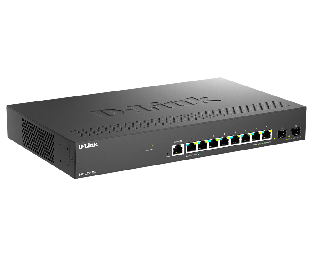 D-Link DMS‑1250‑10S Switch L2+ Smart