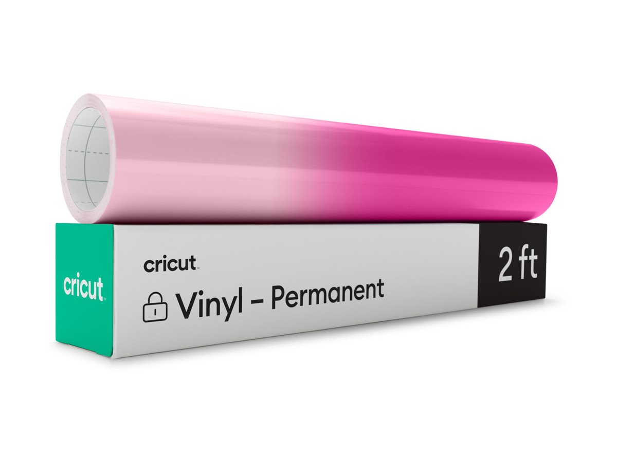 cricutâ¢ FarbverÃ¤ndernde Vinylfolie permanent pink kÃ¤lteaktivierend 30,5 x 61,0 cm,  1 Rolle