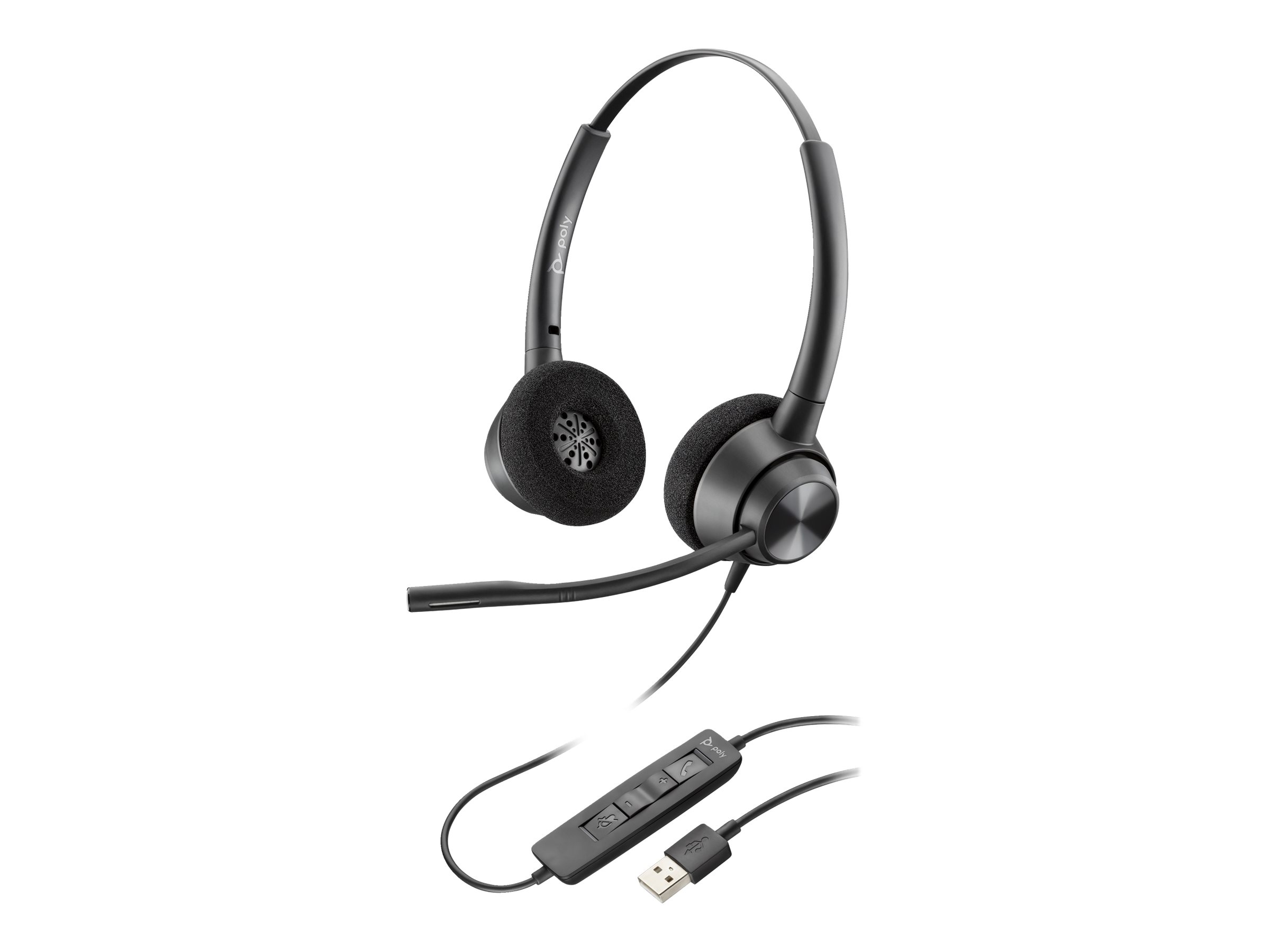 HP Poly EncorePro 310 Monaural USB-A Headset TAA HP Poly EncorePro 310 Monaural USB-A Headset TAA