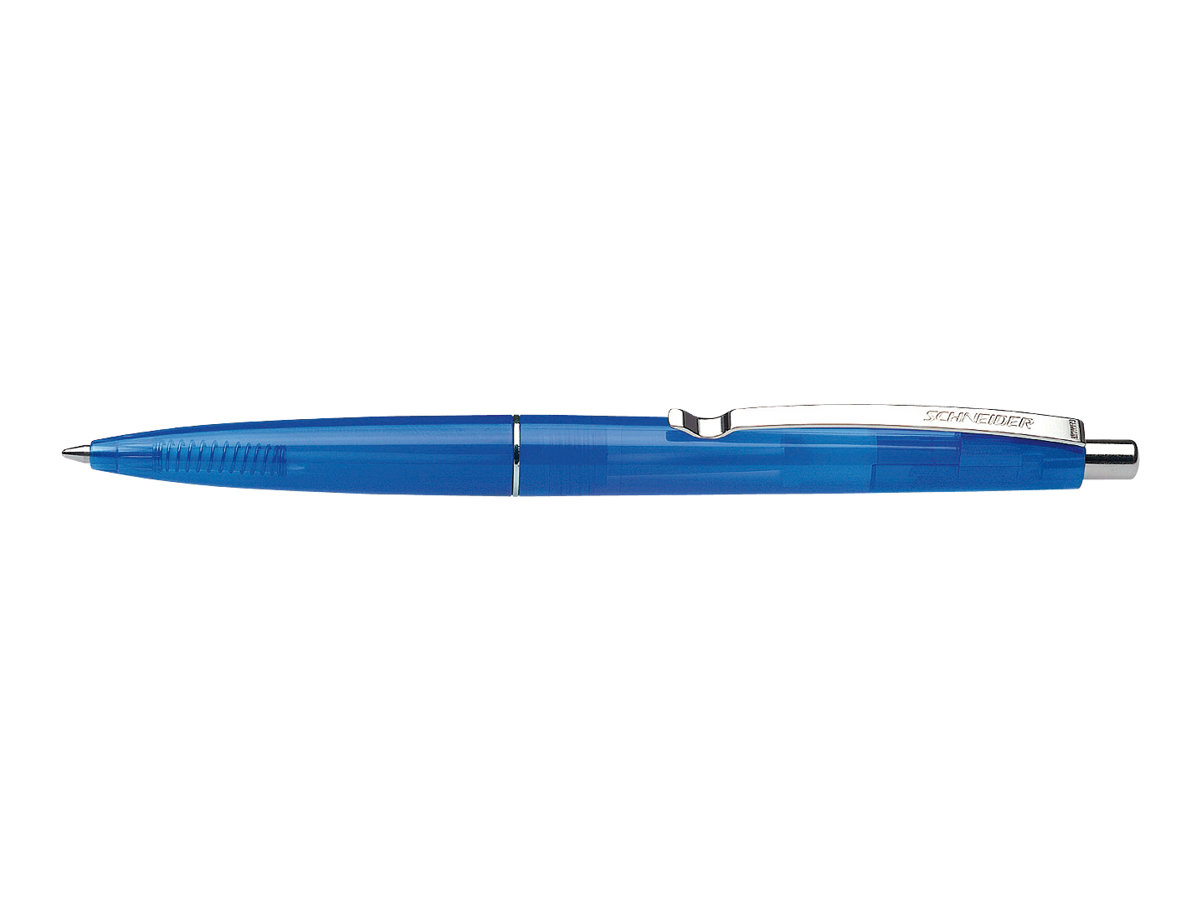 Schneider Kugelschreiber K20 Icy Colours blautransparent, Schreibfarbe blau, 20 St