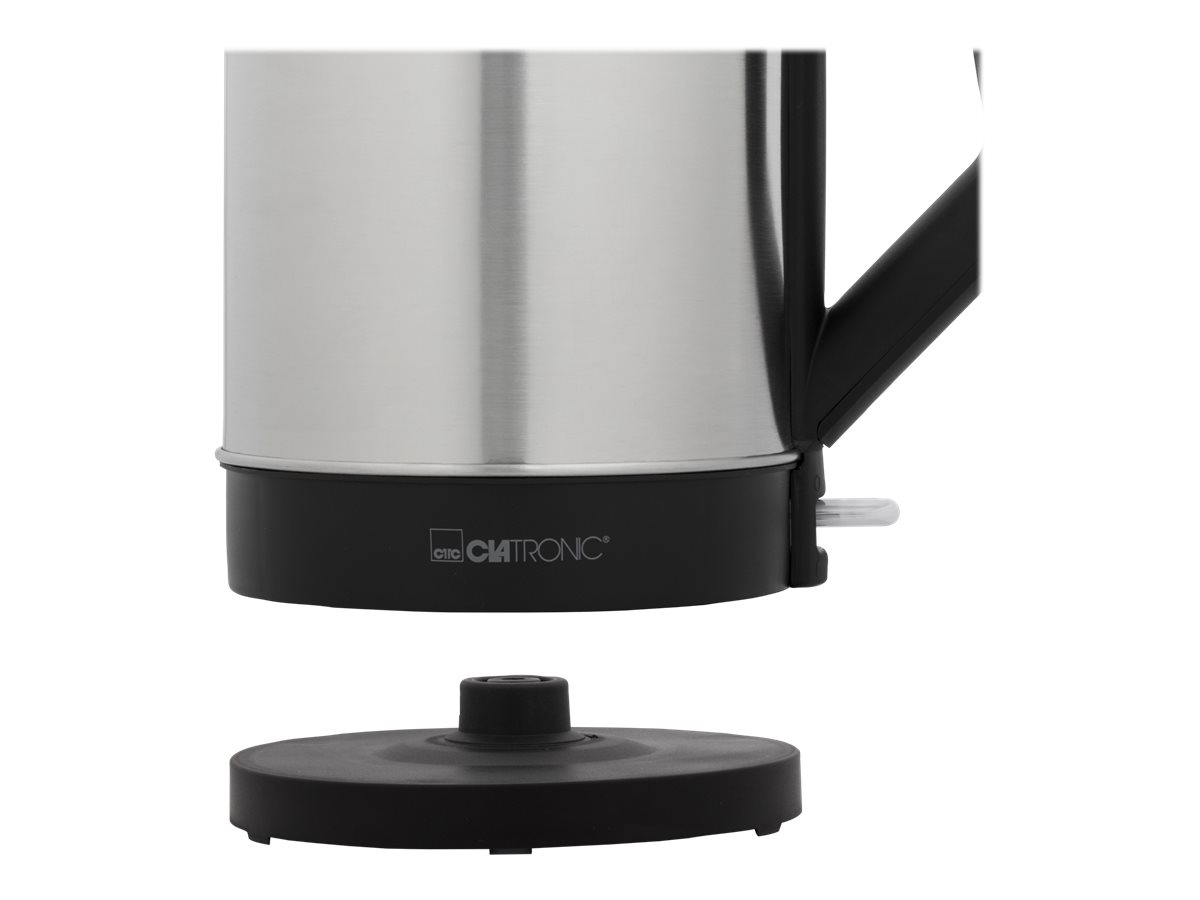 CLATRONIC Wasserkocher WKS 3692 schwarz 1,5 l 2200 W