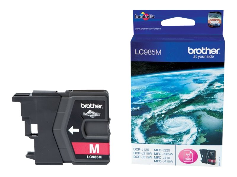 LC985M BROTHER DCP Tinte magenta 260