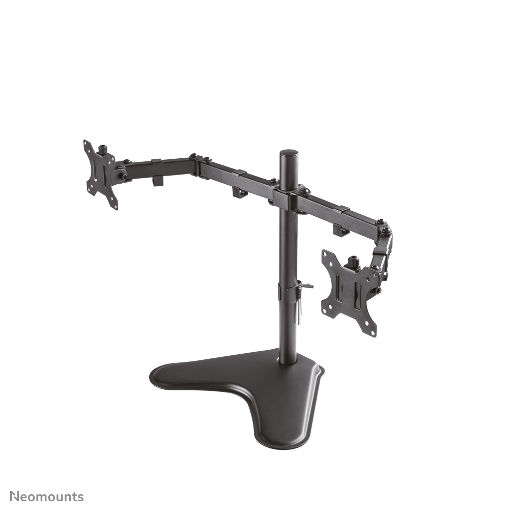 NEOMOUNTS D550DDBLACK Monitor DualDeskstand 25,481,28cm 1032Zoll 2x8kg Volle Bewegung Neigen Schwenken Pivo Tischständ