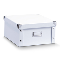 Zeller Aufbewahrungsbox 9,6 l weiss 26,0 x 31,0 x 14,0 cm