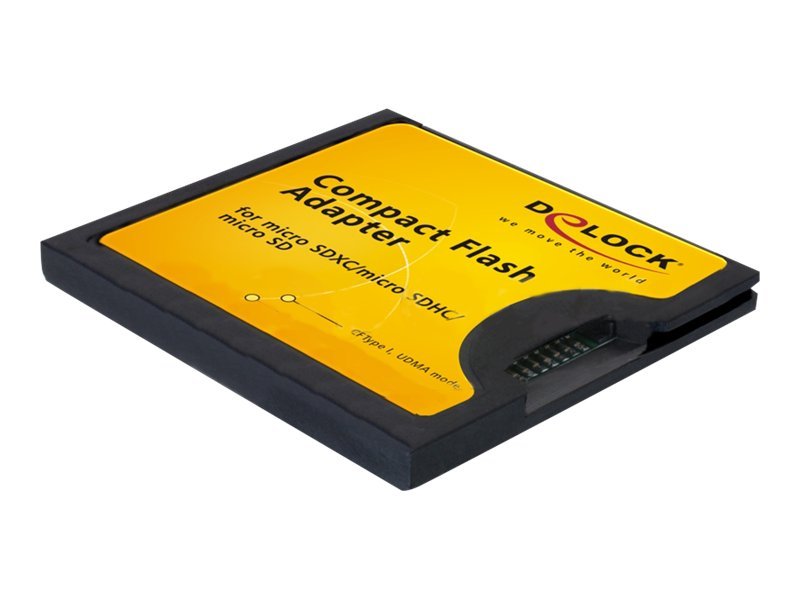 Delock Compact Flash Adapter fuer Micro SD Speicherkarten Delock Compact Flash Adapter fuer Micro SD Speicherkarten