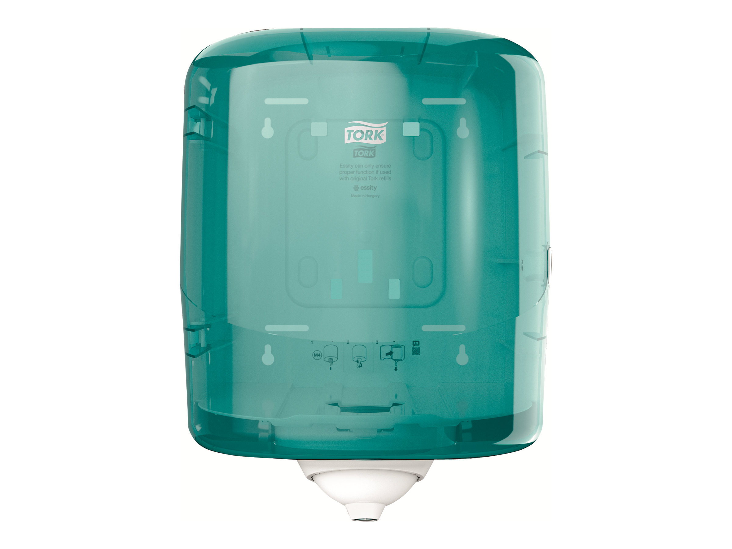 TORK Putztuchspender Performance Reflexâ„¢ M4 473180 tÃ¼rkis Kunststoff