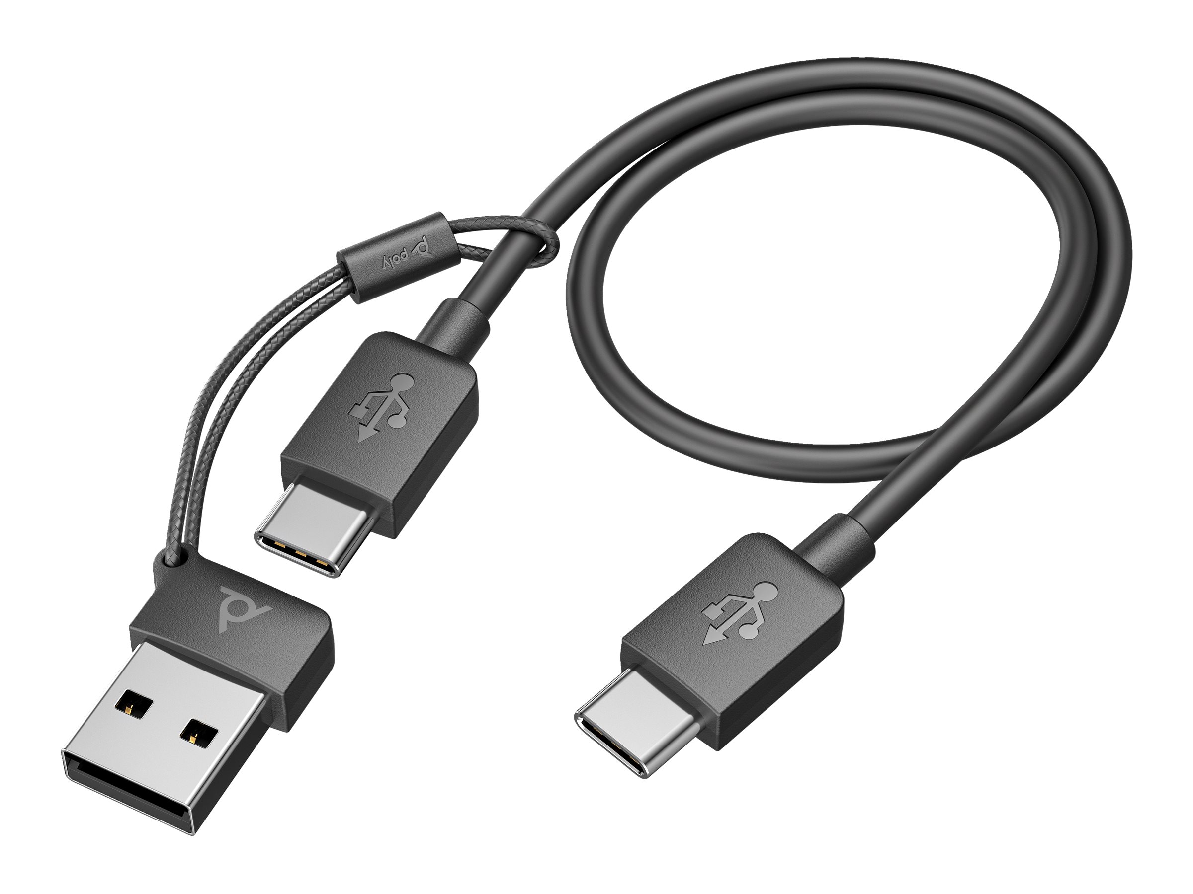 HP Poly Voyager Focus 2 UC BT USB-A Stereo ohne Station