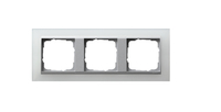 Gira Rahmen 021350 3fach + ZR Alu Event Opak weiss Gira Rahmen 021350 3fach + ZR Alu Event Opak weiss