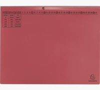 25 Exacompta Hängehefter Exaflex Karton rot 2 x Amtsheftung 25 Exacompta Hängehefter Exaflex Karton rot 2 x Amtsheftung