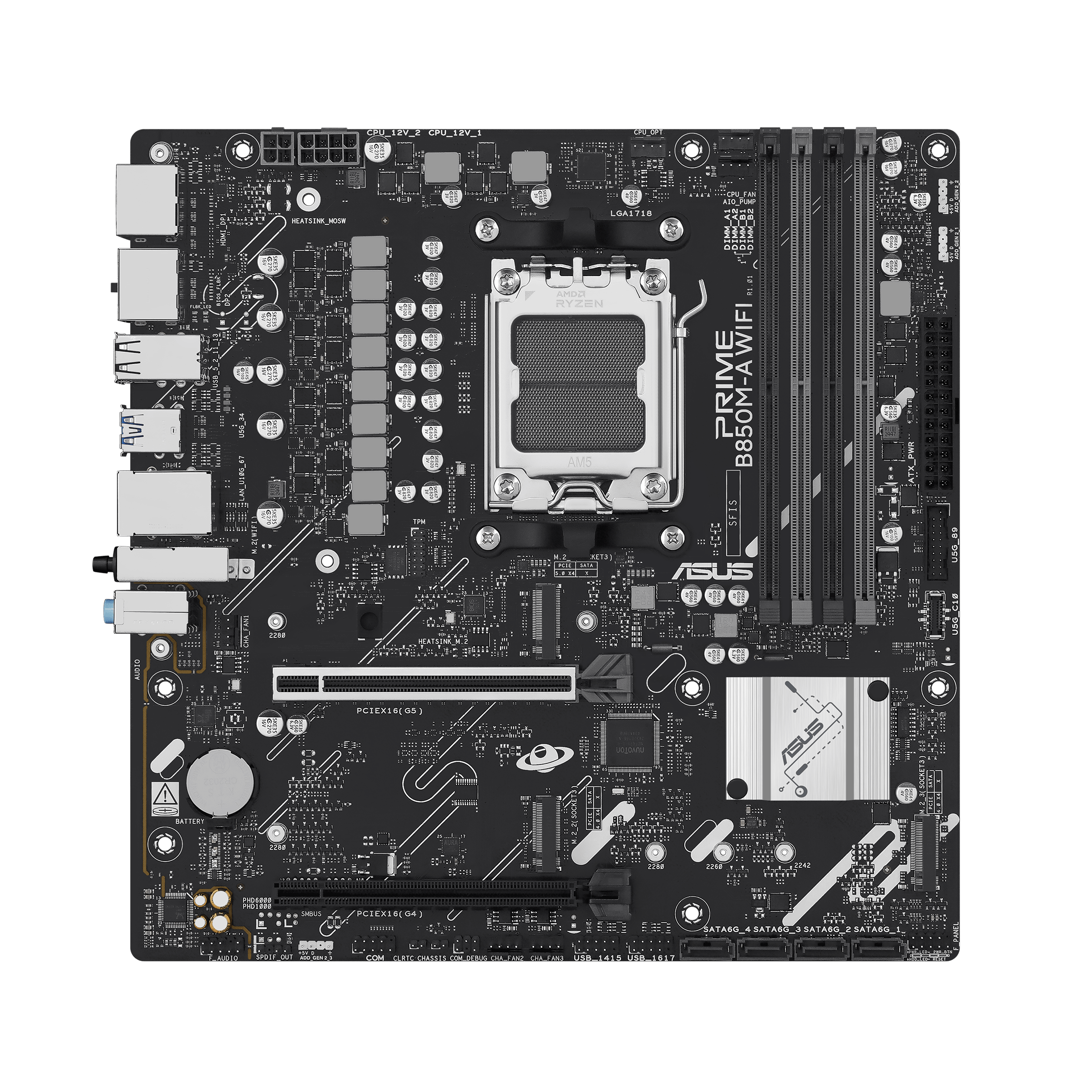 ASUS PRIME B850MA WIFI AM5 MB 4xDDR5