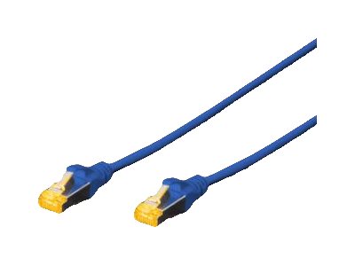 DIGITUS CAT 6A S-FTP Patchk. Cu, LSZH AWG 26/7, 10 m, BL