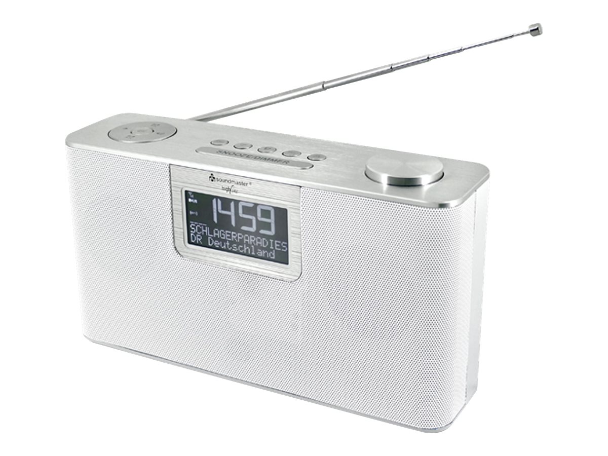 soundmaster DAB700WE DAB Empfaenger weiss
