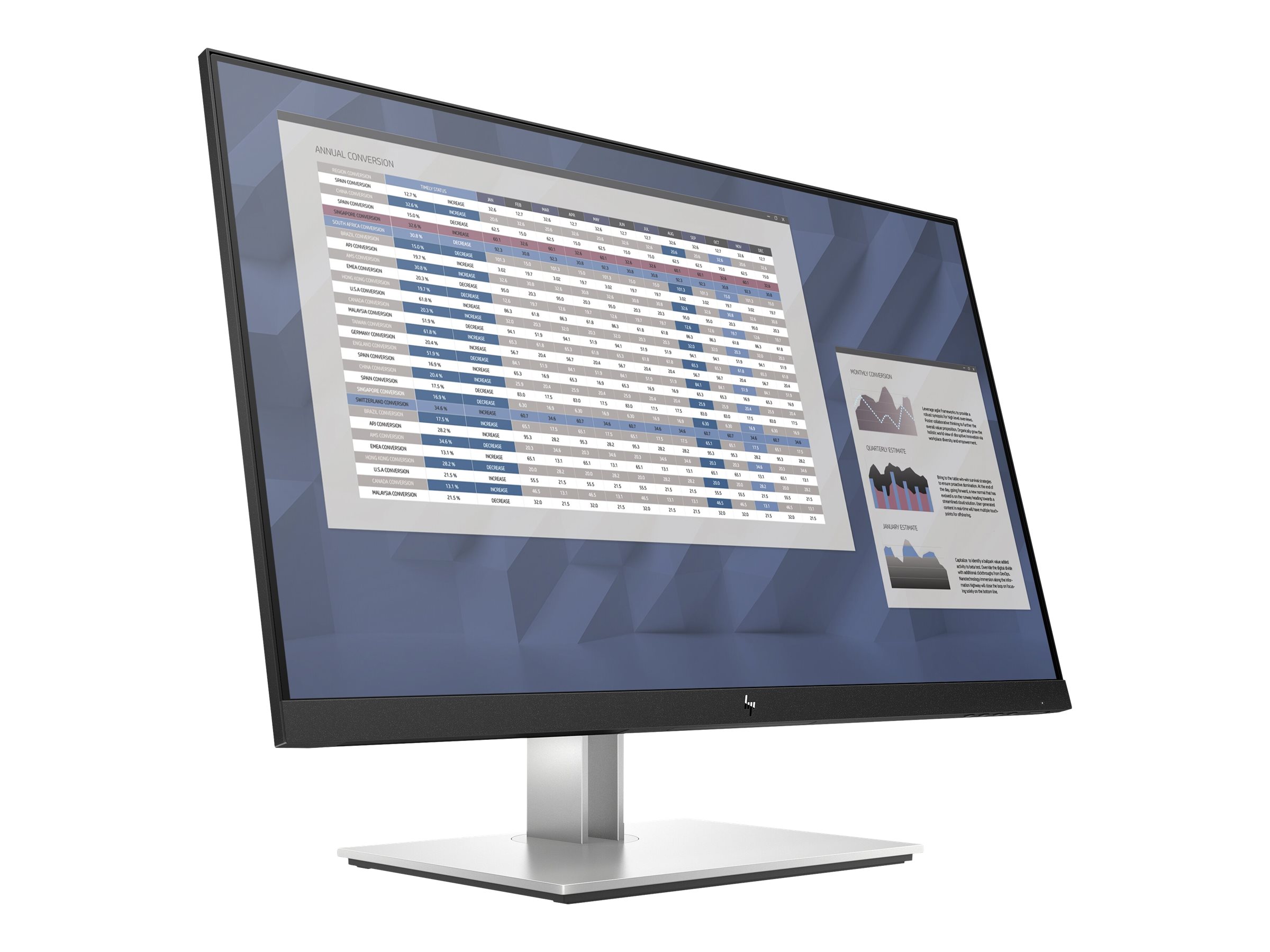 HP E27 G4 Monitor schwarz 68,6 cm (27)