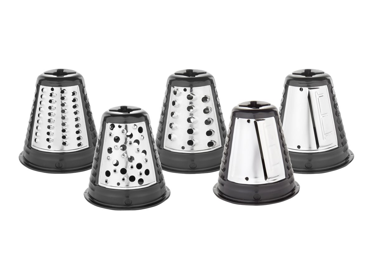 WMF KueCHENminis Salat-to-go elektrische Reibe silber/schwarz 150 W