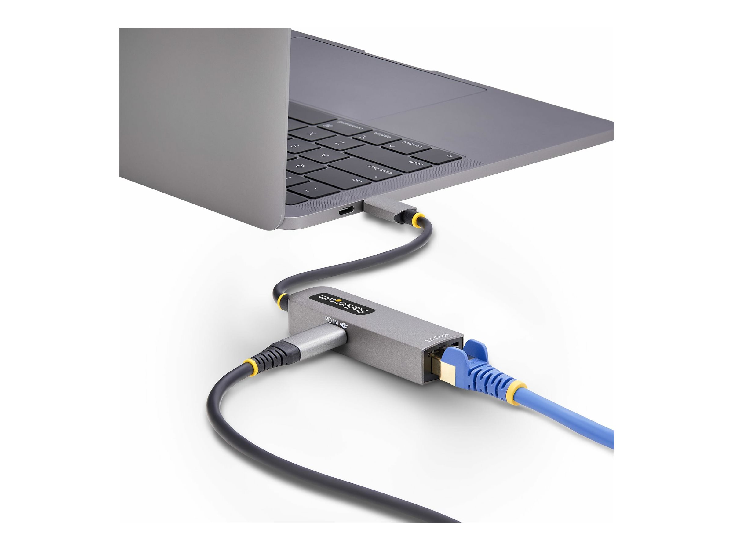 STARTECH.COM 2,5GbE USB C Ethernet Adapter 100W PD USB-C auf Lan-RJ45 Netzwerkadapter USB-C 3.0 NIC,Thunderbolt Kompatibel