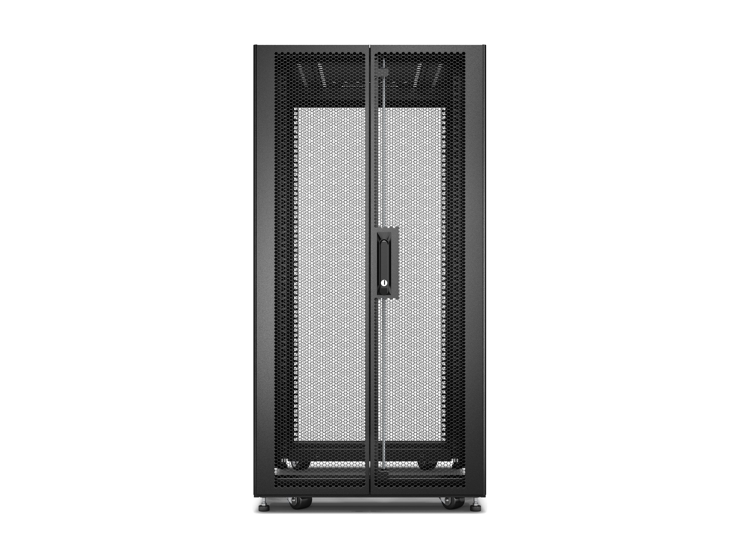 APC Easy Rack 600mm/24HE/1200mm mit Dach Seitenwand (Speditionsversand)