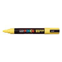 uni-ball POSCA PC-5M Acrylstift gelb 1,8 - 2,5 mm, 1 St. uni-ball POSCA PC-5M Acrylstift gelb 1,8 - 2,5 mm, 1 St.