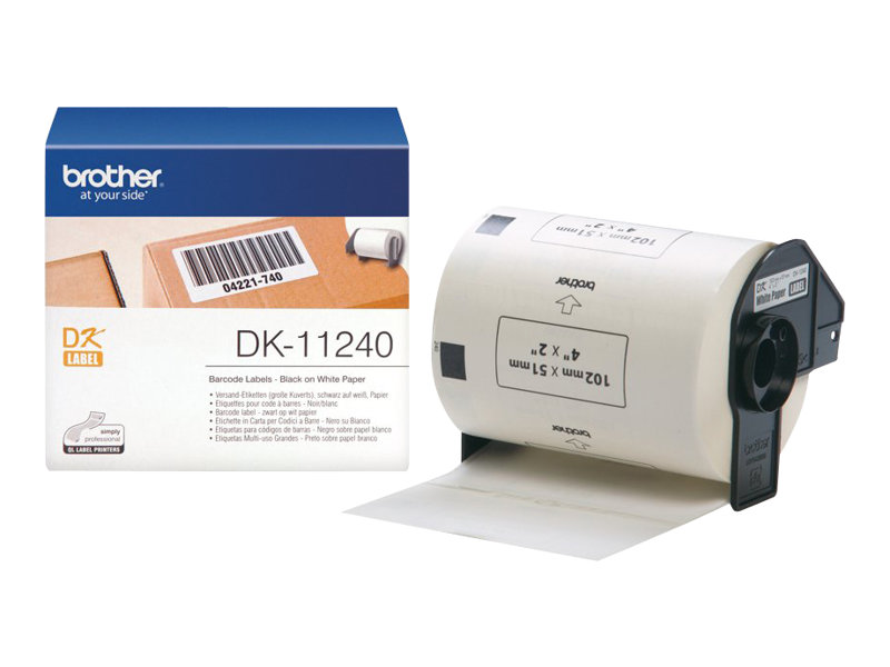 DK11240 BROTHER QL1050 ETIKETTEN WEISS DK11240 BROTHER QL1050 ETIKETTEN WEISS