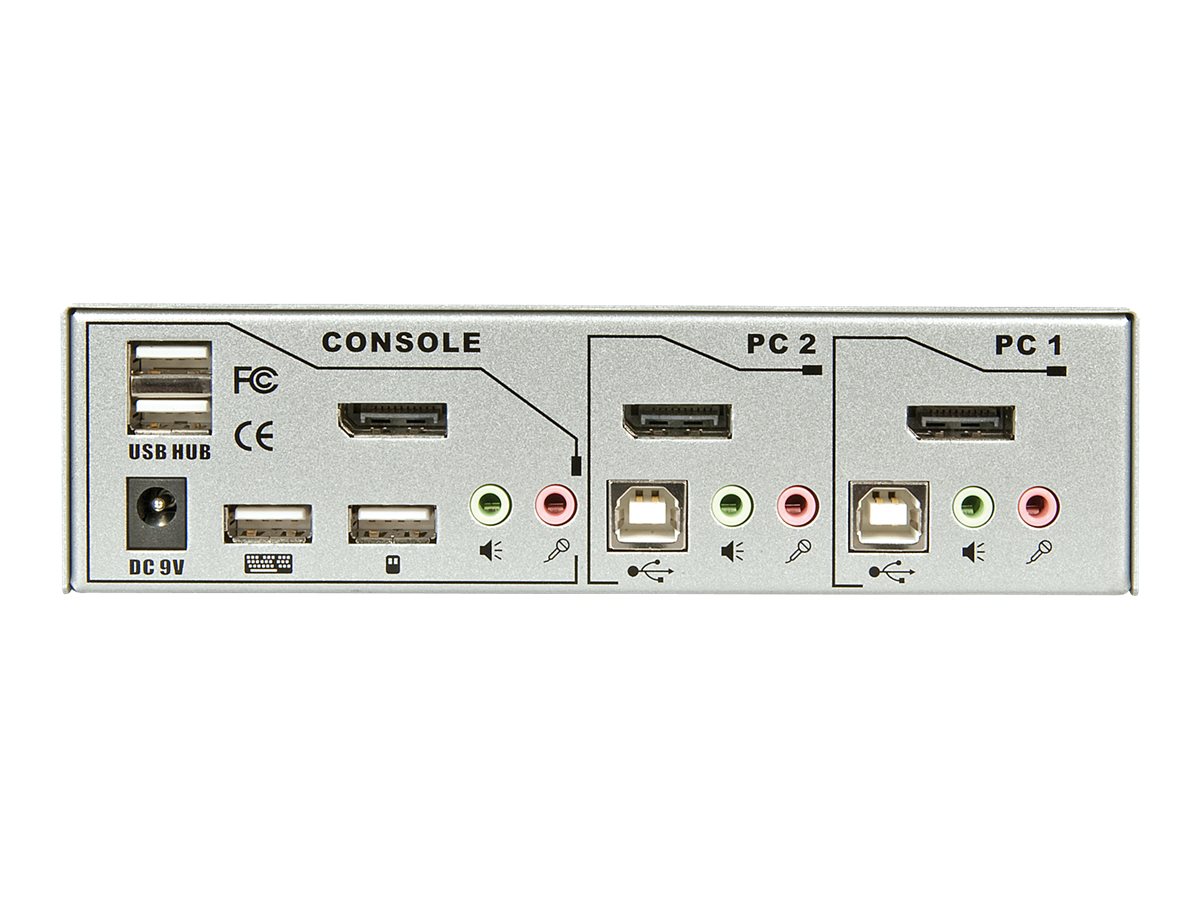 LINDY 2 Port DisplayPort 1.2 KVM Switch Pro Audio USB 2.0 LINDY 2 Port DisplayPort 1.2 KVM Switch Pro Audio USB 2.0