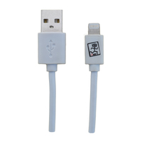 2GO USB LadeDatenkabel Lightning 1m weiss in PETBox
