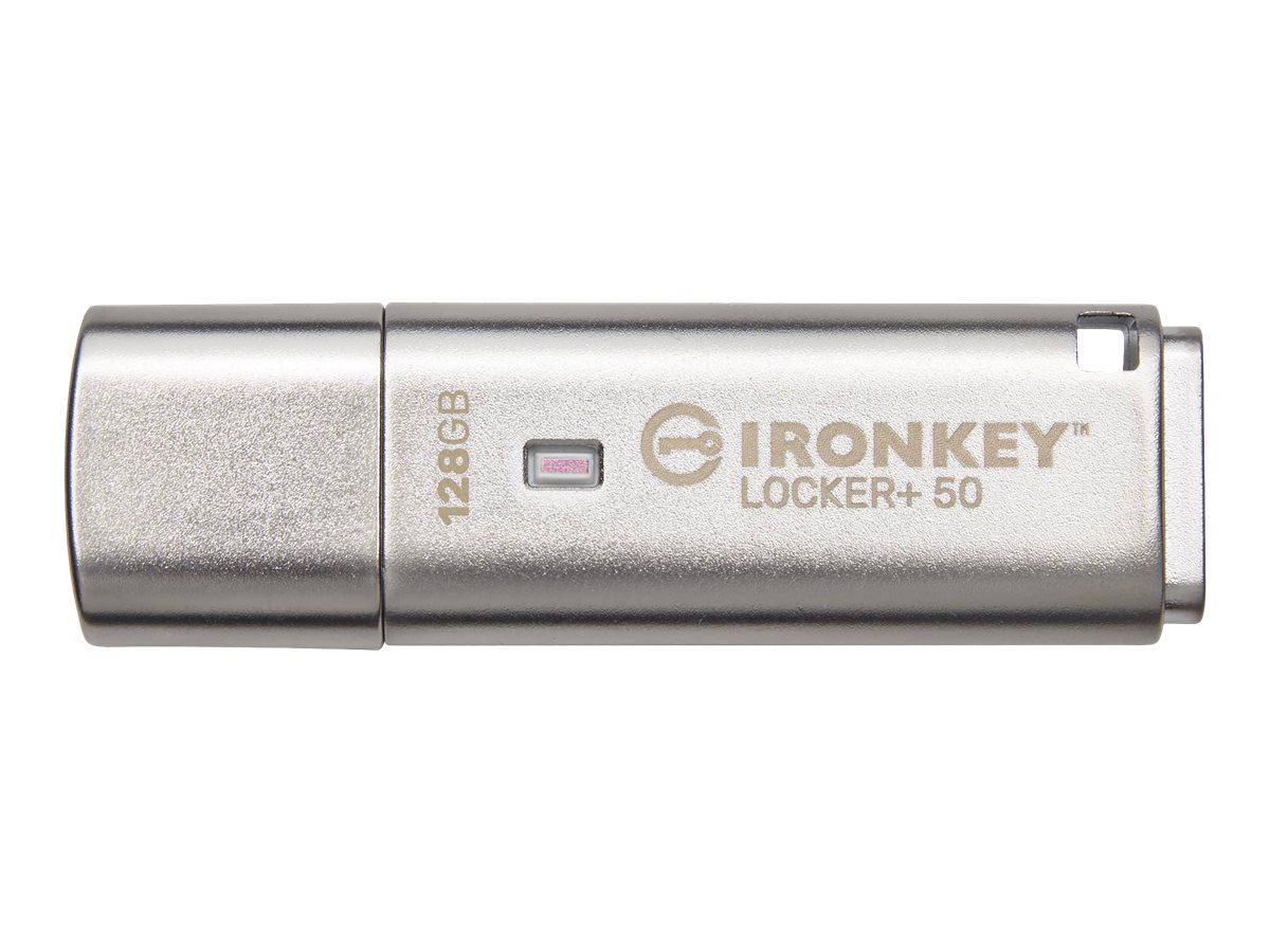 KINGSTON 128GB IKLP50 AES USB w/256bit Encryption