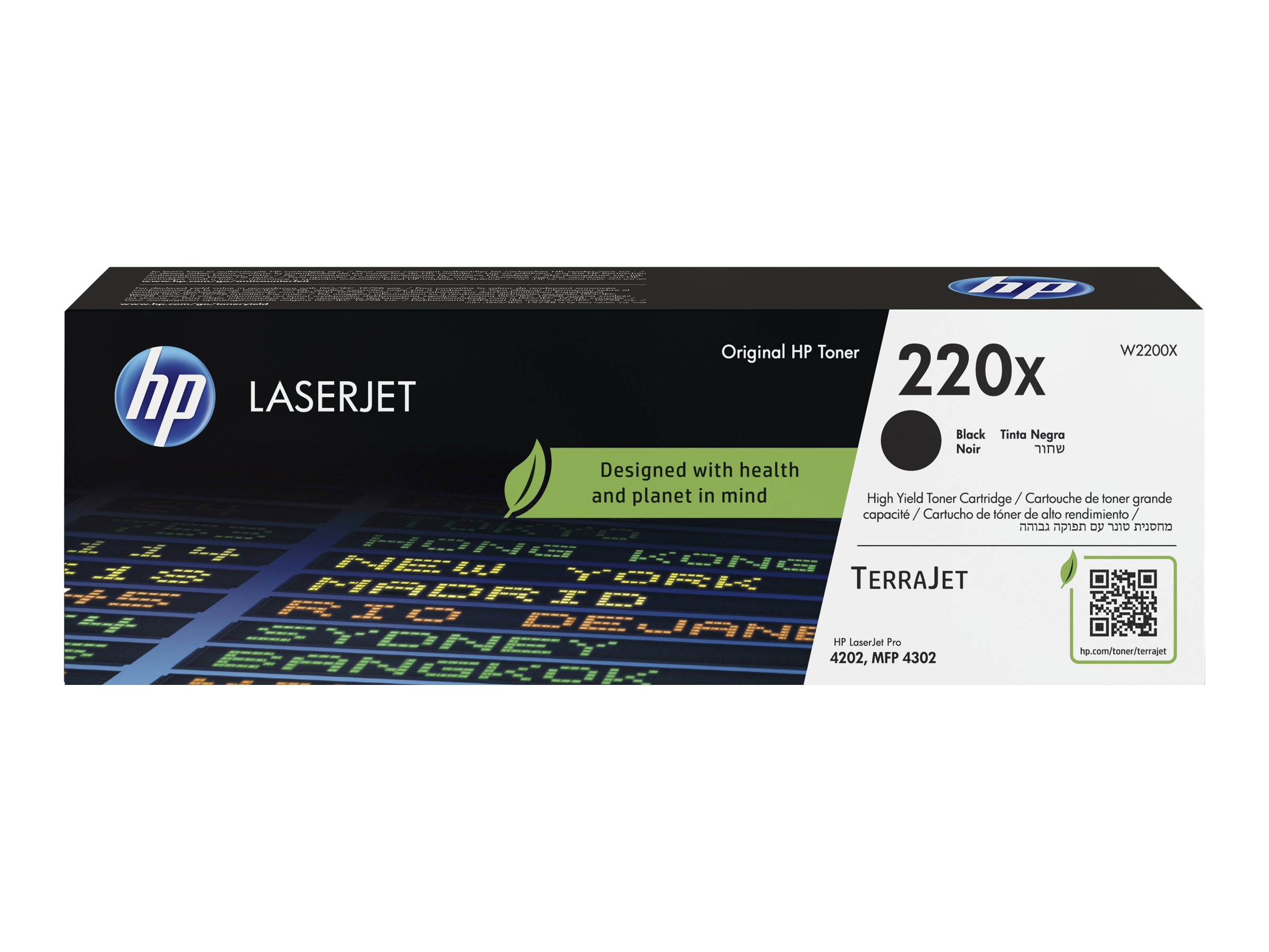 HP 220X (W2200X) schwarz Tonerkartusche