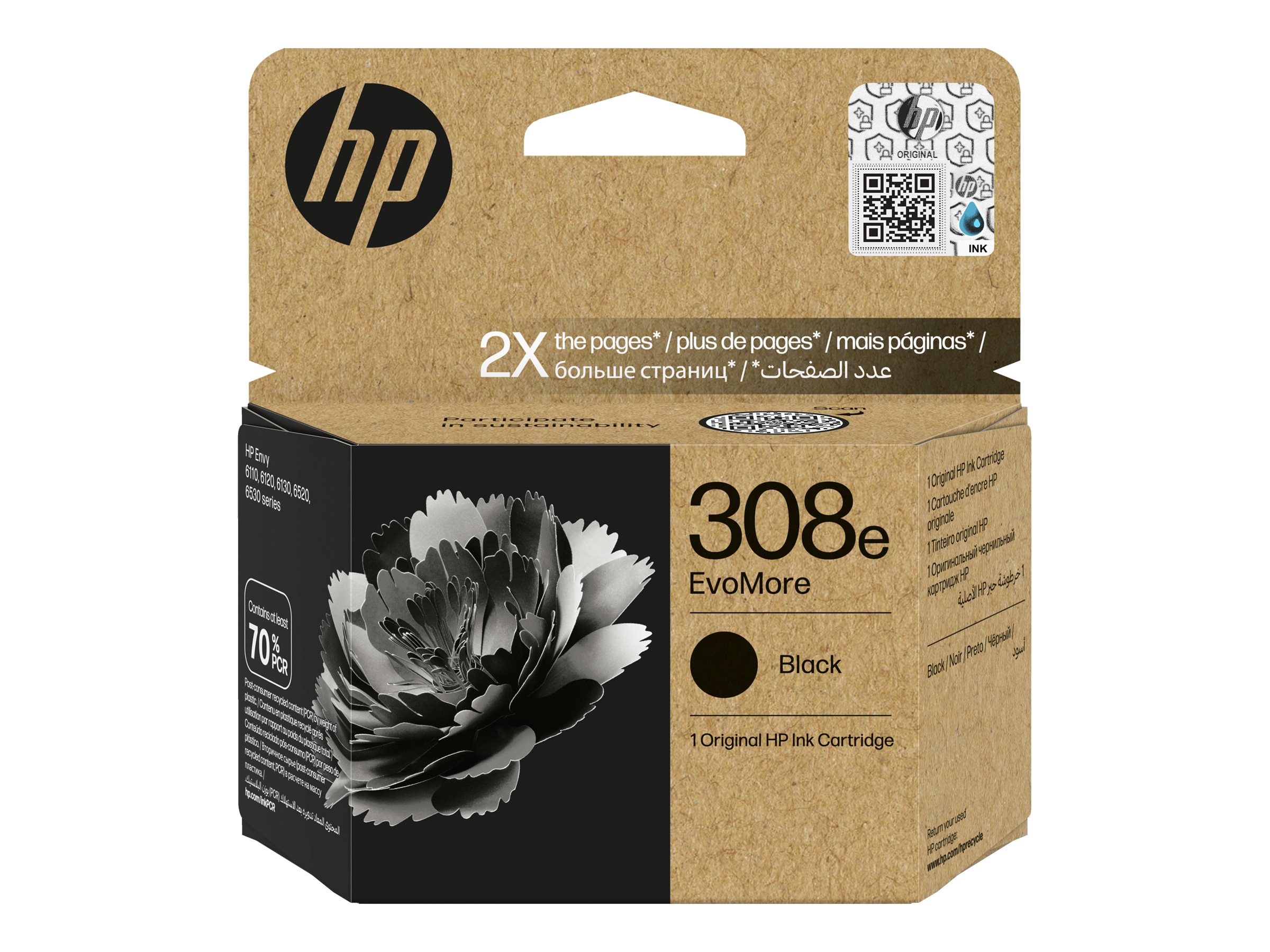 HP 308e7FP22UE schwarz Druckerpatrone
