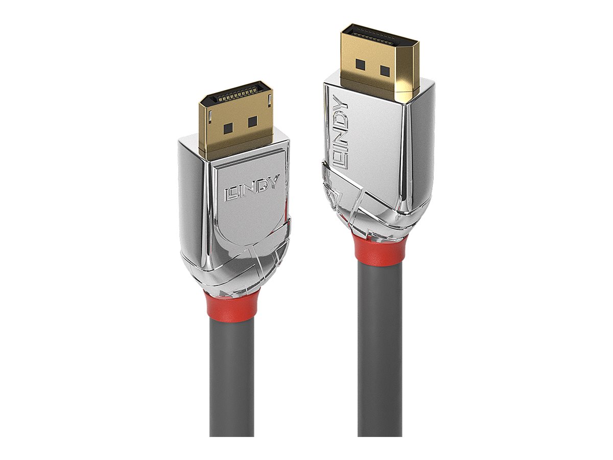 LINDY 1m DisplayPort Kabel Cromo Line Aufloesungen bis zu Ultra HD 4K 3840x2160 60Hz LINDY 1m DisplayPort Kabel Cromo Line Aufloesungen bis zu Ultra HD 4K 3840x2160 60Hz