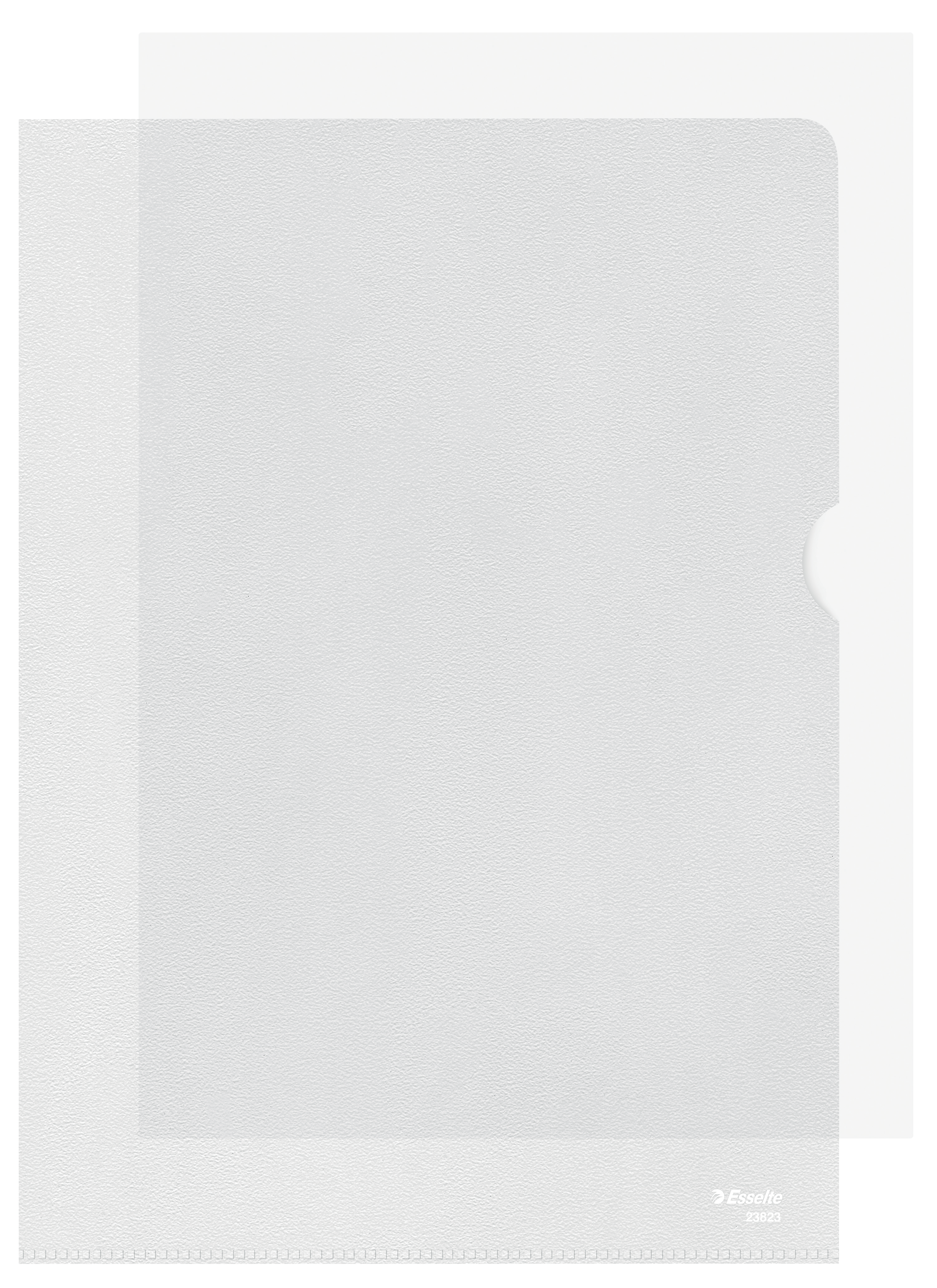 Esselte Sichthuellen 23823 DIN A4 transparent genarbt 0,12 mm, 100 St
