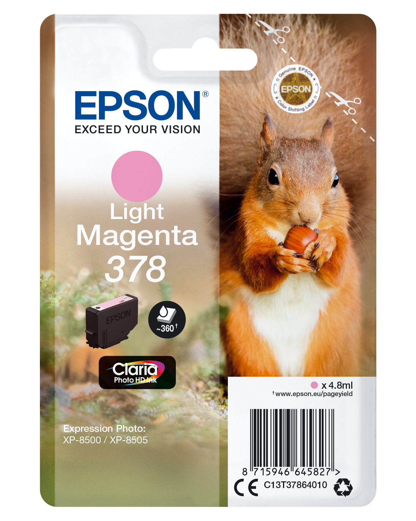 EPSON 378T37864 light magenta Druckerpatrone