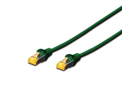 DIGITUS CAT6 S/FTP Outdoor-Patchkabel AWG 27/7 2xRJ45 UV bestaendig -30 C bis zu +80 C schwarz 2m