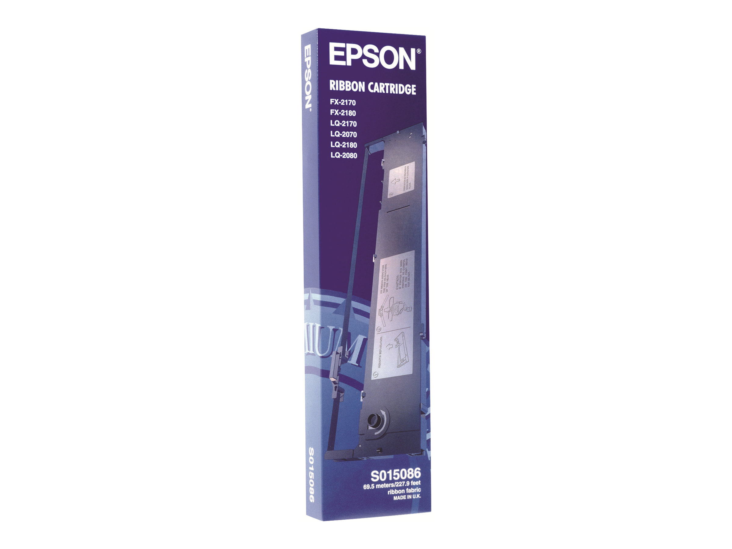 EPSON S015086 schwarz Farbband, 1 St. EPSON S015086 schwarz Farbband, 1 St.