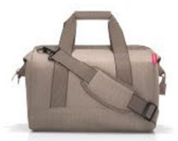 Reisenthel Reisetasche allrounder M Kunstfaser herringbone mokka MS6054