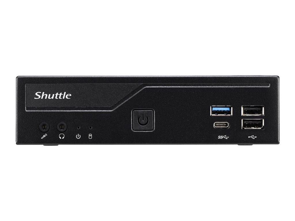 SHUTTLE Barebone XPC slim DH610 LGA1700 2xSODIMM 2xM.2 1xHDMI 1xDP
