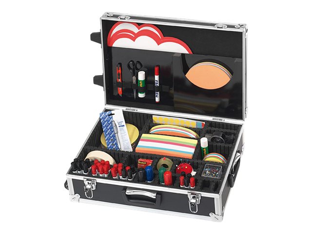 FRANKEN Moderationskoffer TRAINER 3156 Teile