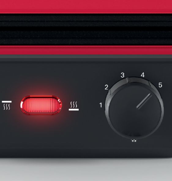 Bosch Kontaktgrill TCG4104 rotanthrazit