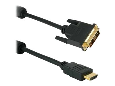 PureLink Anschlusskabel, HDMI StDVID 181 FULL HD, mit Ferrit, 1,0m schw