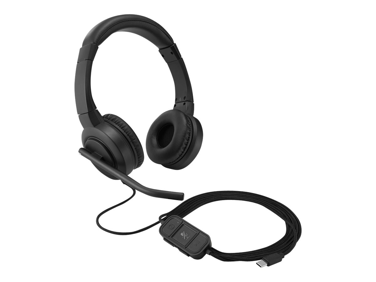 Kensington H1000 USB-C USB-Headset schwarz Kensington H1000 USB-C USB-Headset schwarz