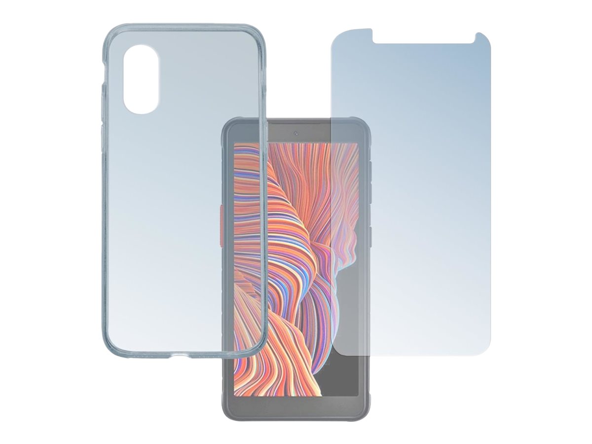 4smarts 360 Protection Set fuer Samsung Galaxy Xcover 5 transparent