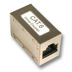 Ecolan CAT 6 Kupplung RJ45 Modularkupplung (RJ45 Verbinder geschirmt) Ecolan CAT 6 Kupplung RJ45 Modularkupplung (RJ45 Verbinder geschirmt)