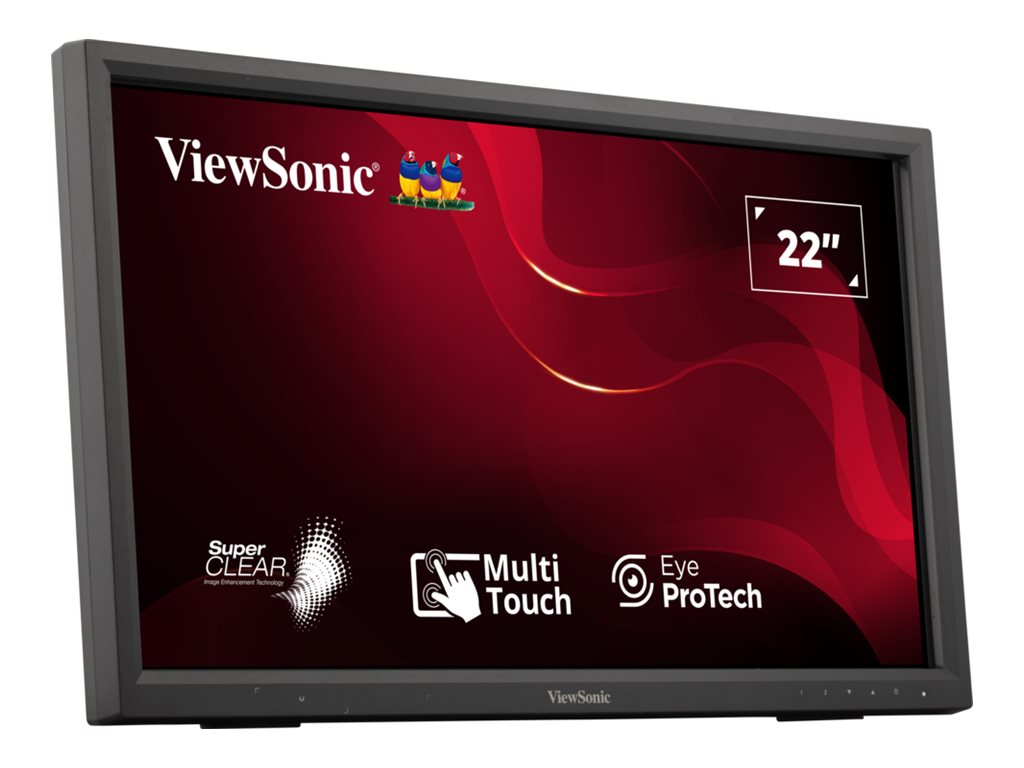 VIEWSONIC TD2223-2 55,88cm 22Zoll IR 1920x1080 16:9 6,5ms VGA DVI HDMI USB