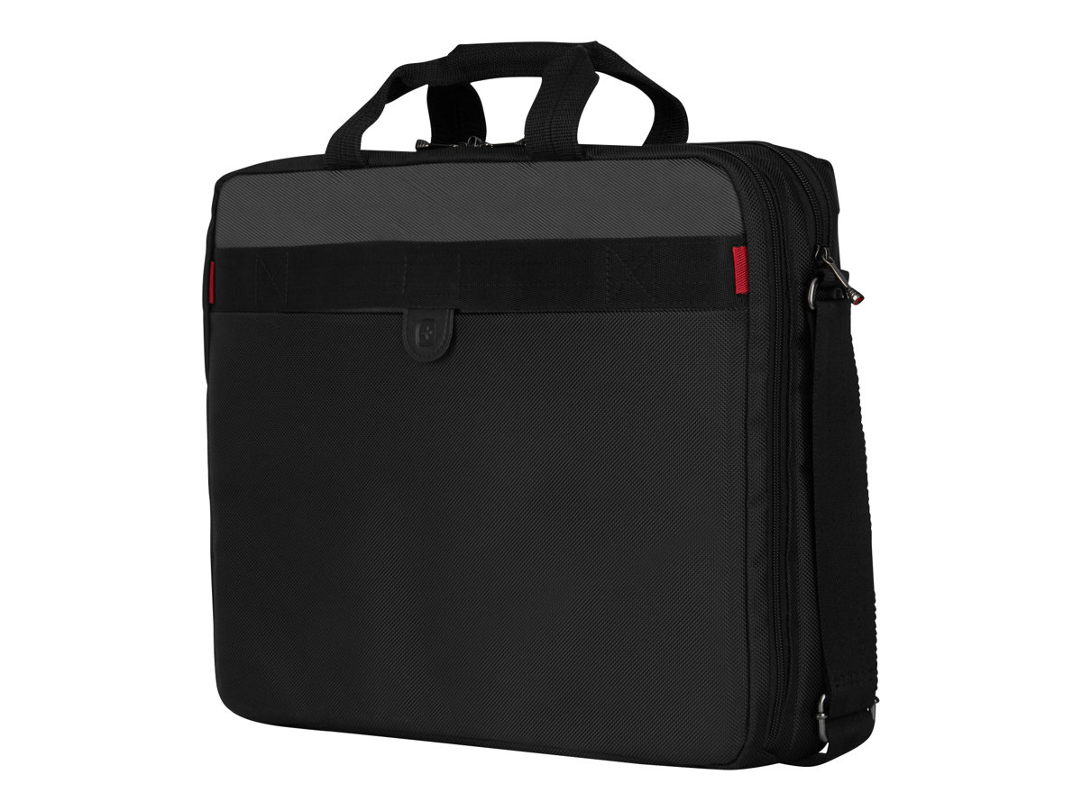 Wenger Legacy 17 - Schlanke 17-Zoll-Laptop-Tasche - schwarz
