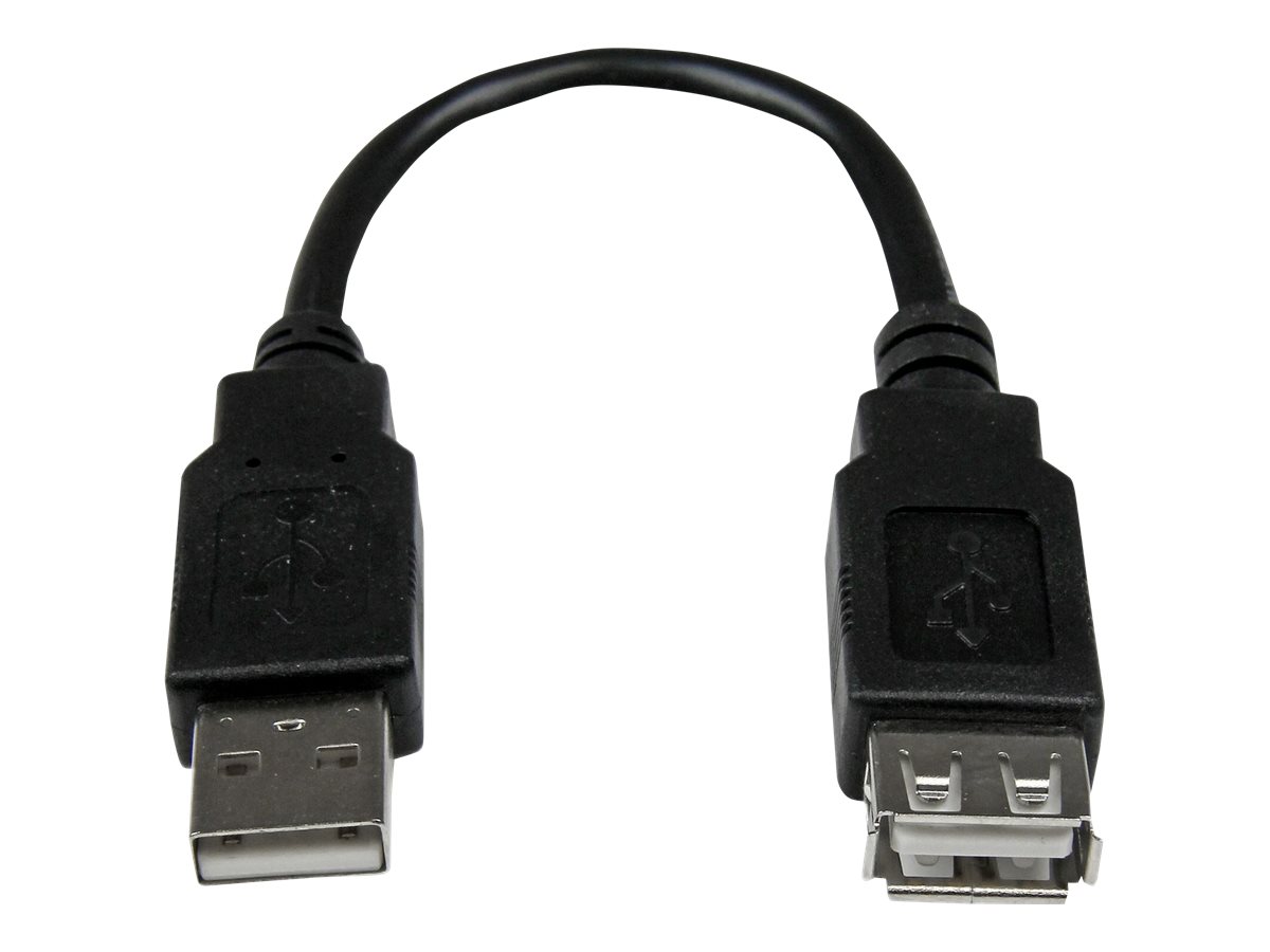 STARTECH.COM 6in USB 2.0 Extension Adapter Cable A to A - M/F