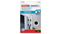 tesa Klettpunkte On & Off® schwarz, 8 St. tesa Klettpunkte On & Off® schwarz, 8 St.